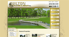 Desktop Screenshot of hilton-realty.com